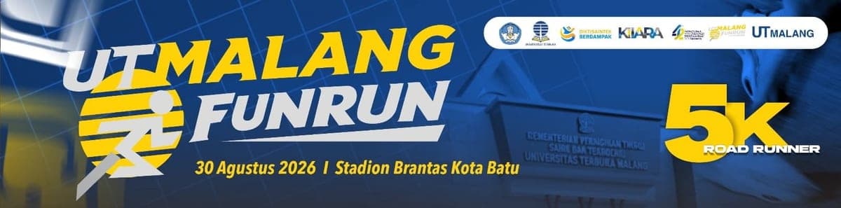 Poster: UT Malang Fun Run 2026