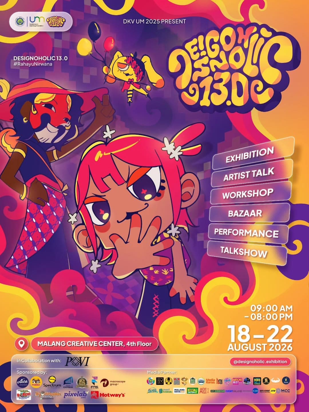Poster: Designoholic 13.0: Rahayu Nirwana