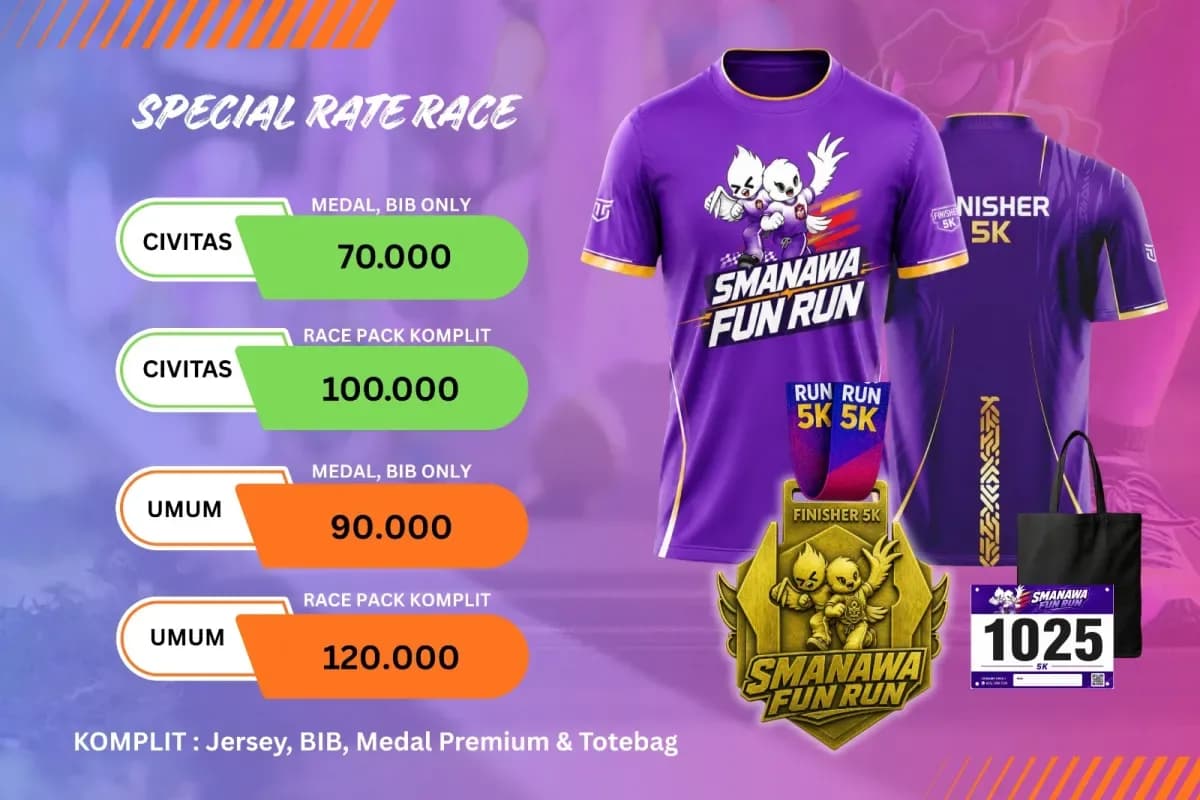 Poster: SMANAWA FUN RUN