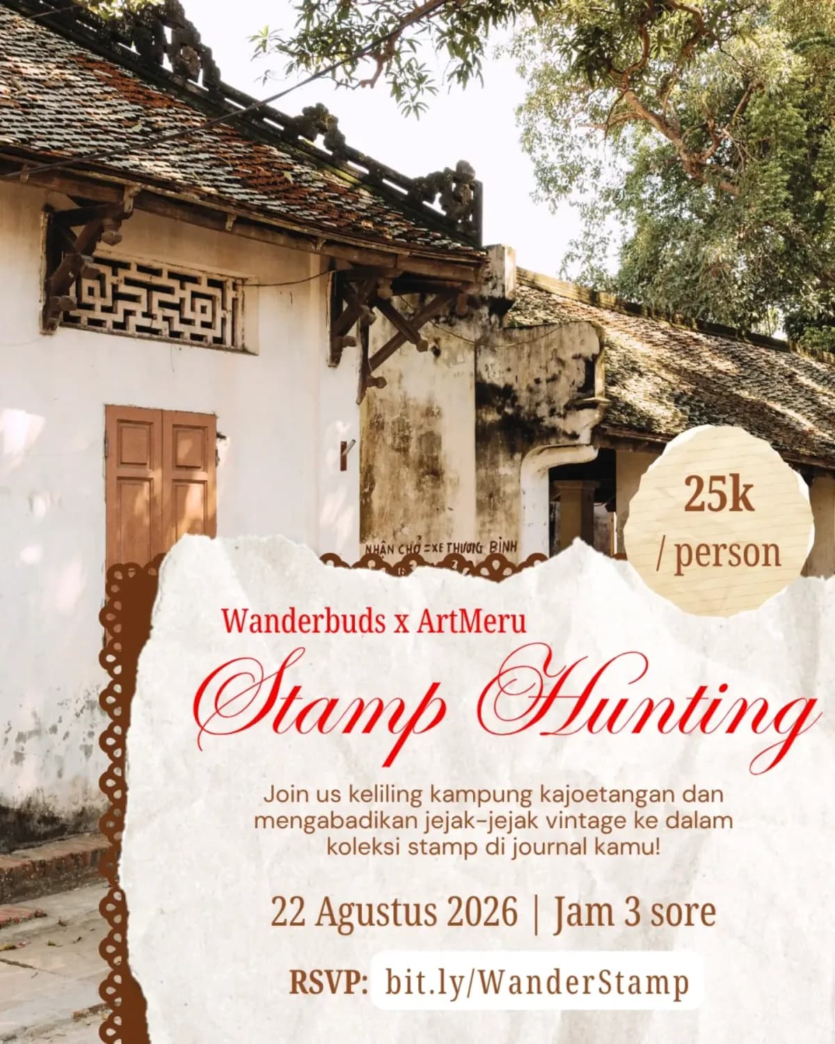Poster: Stamp Hunting in Kajoetangan