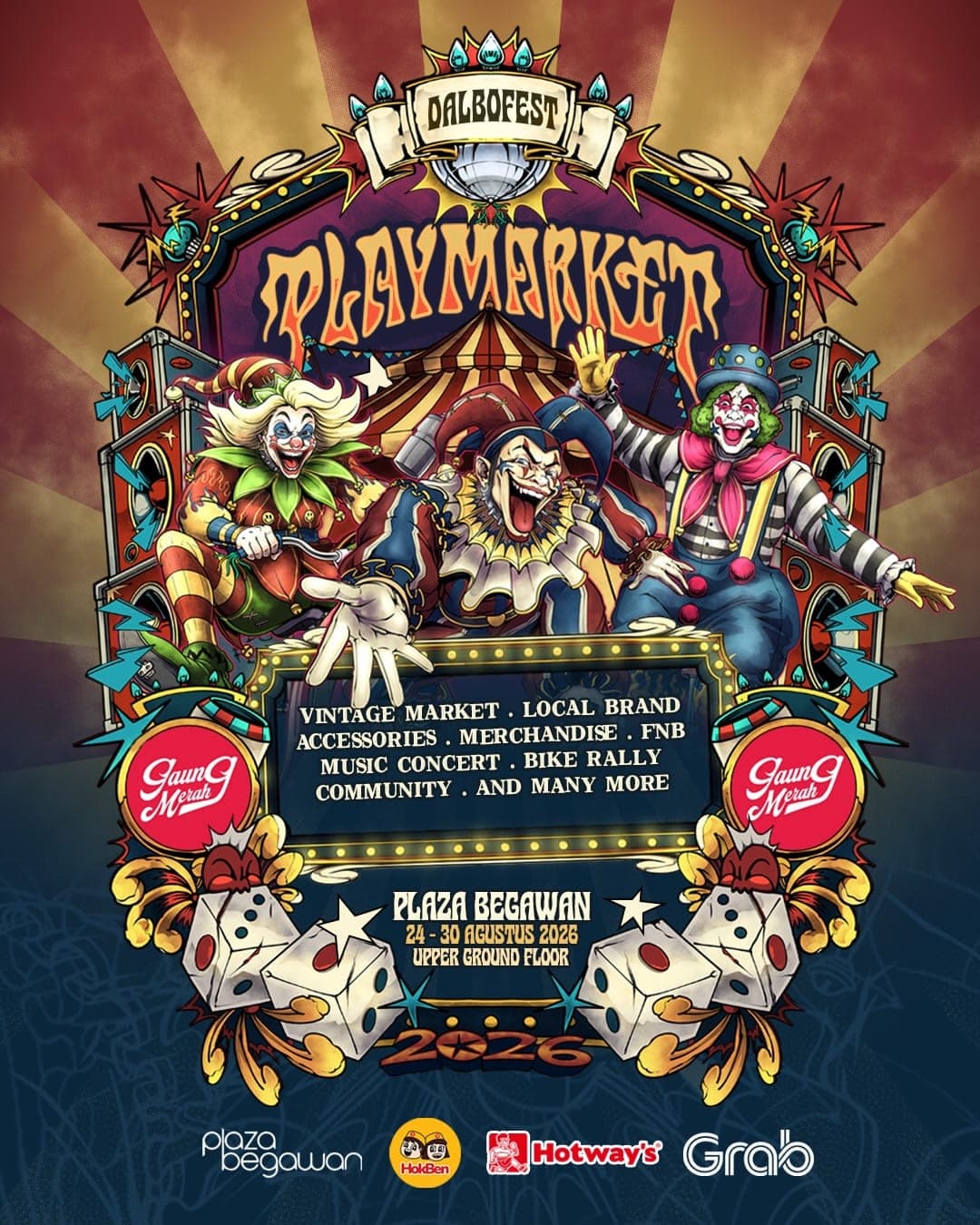 Poster: Dalbofest Playmarket 2026